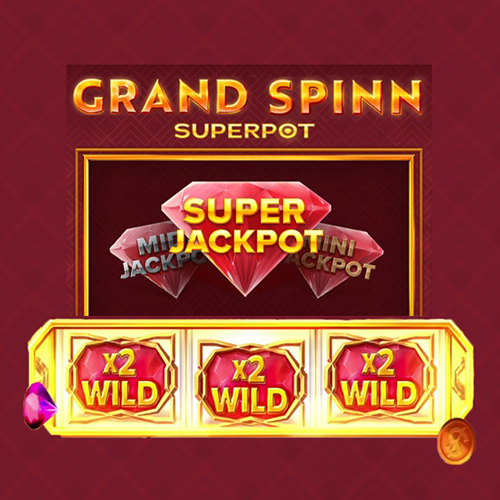 Jackpot in Grand Spinn Superpot Slot